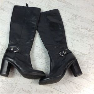 Franco Sarto Leather Carlie Boots